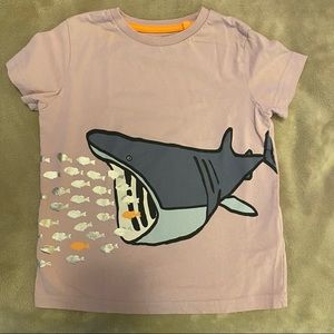 Mini Boden boys shark shirt